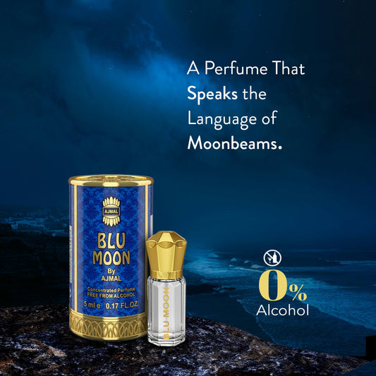 Ajmal Blu Moon Attar (Concentrated Perfume Oil)