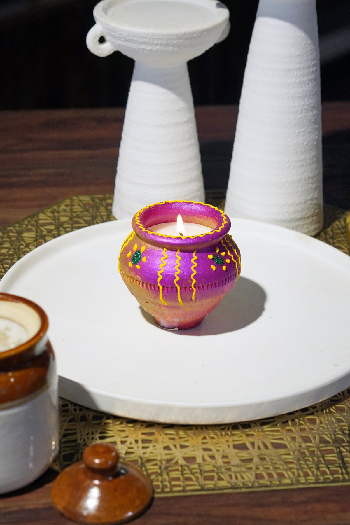 Matki Diya Candle