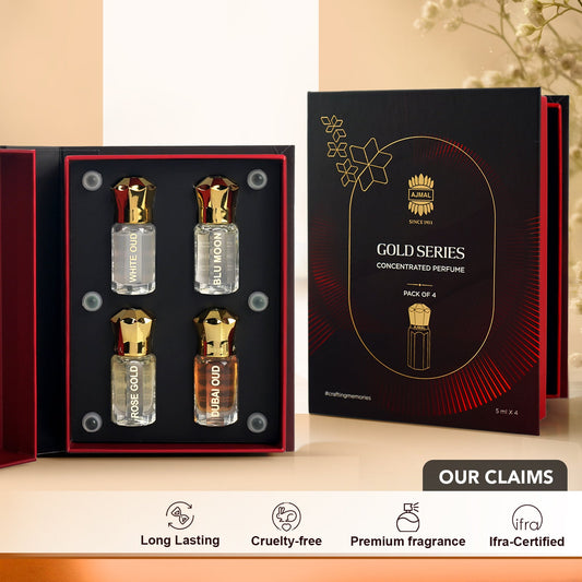 Ajmal Gold Series Perfume Oil Gift Set