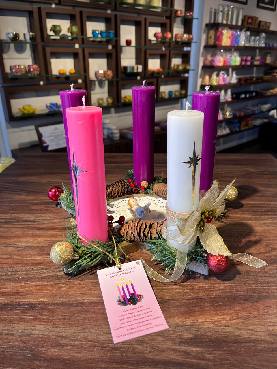 Advent Wreath Candle