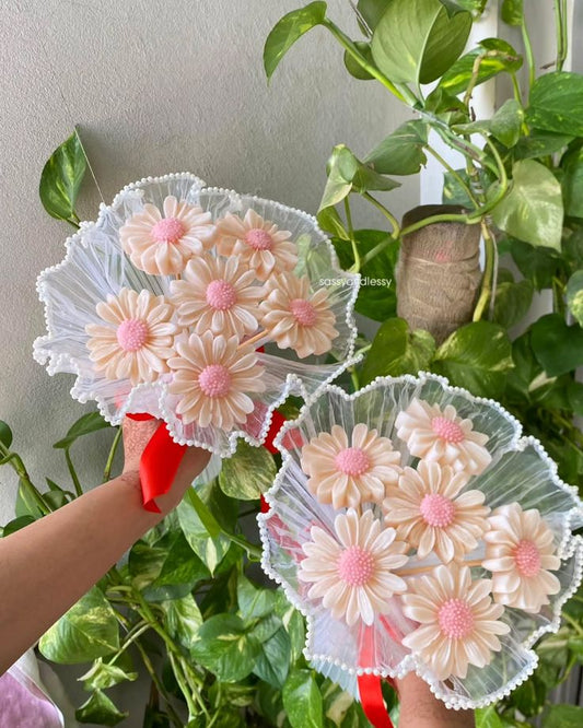 Flower Bouquet Candle