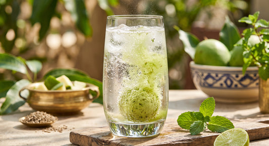 Aam Panna Cocktail Bomb – Tangy Raw Mango Fizzy Drink Bomb
