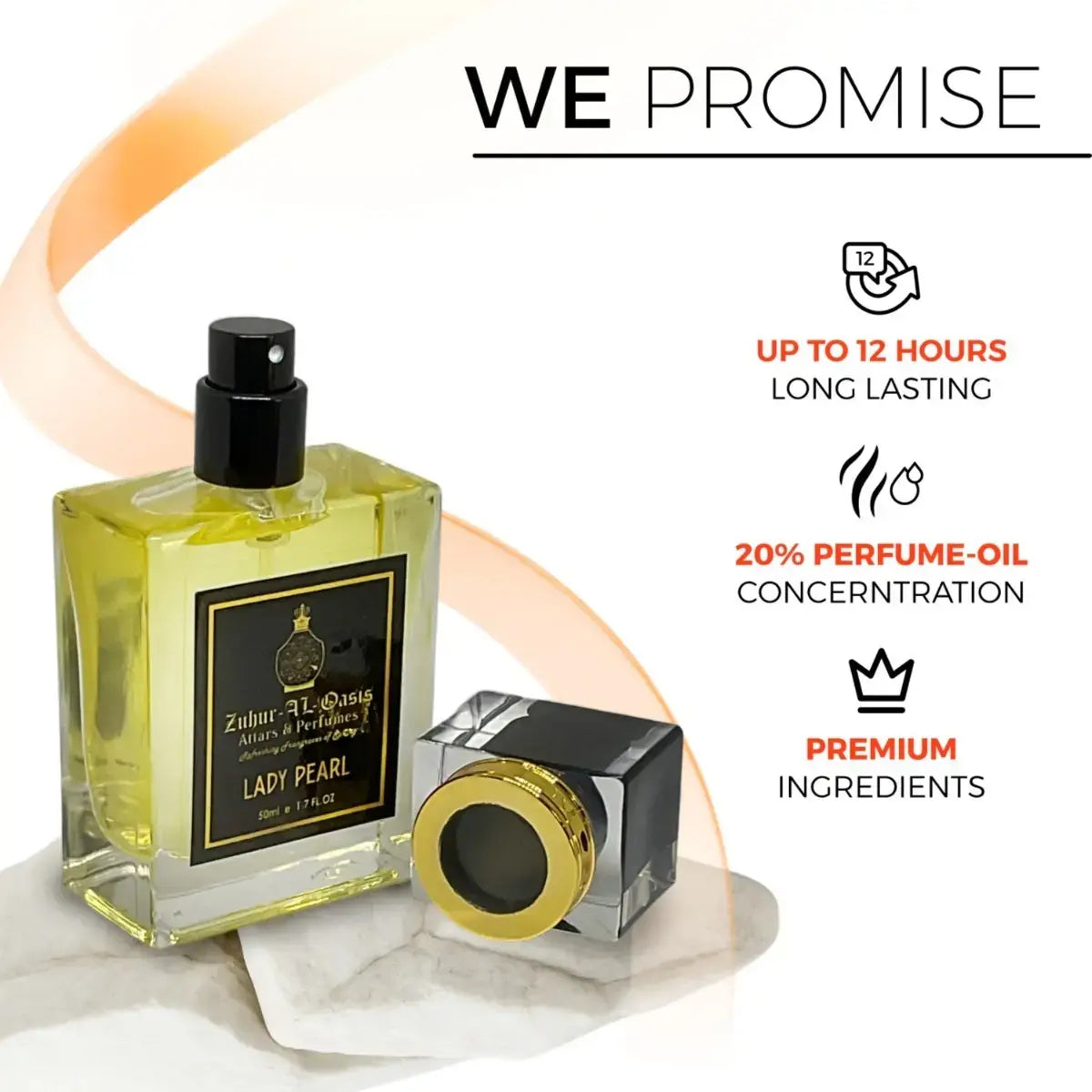 Zuhur AL Oasis Lady Pearl Perfume For Women