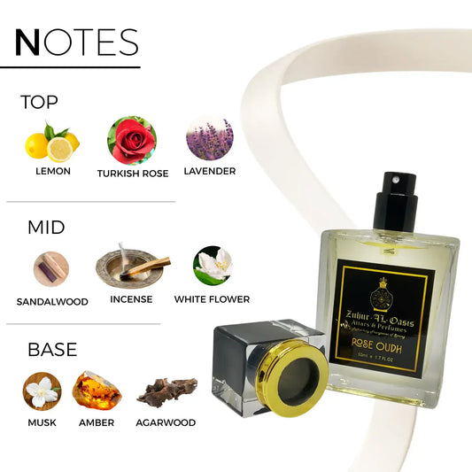 Zuhur AL Oasis Rose Oudh Unisex Perfume