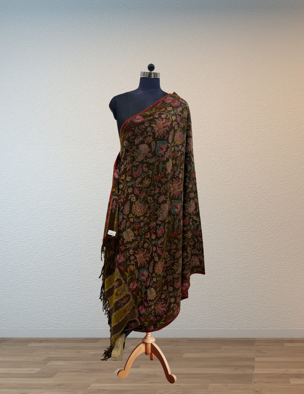 Pashmina Kani Jamawar Coffee — GI Certified