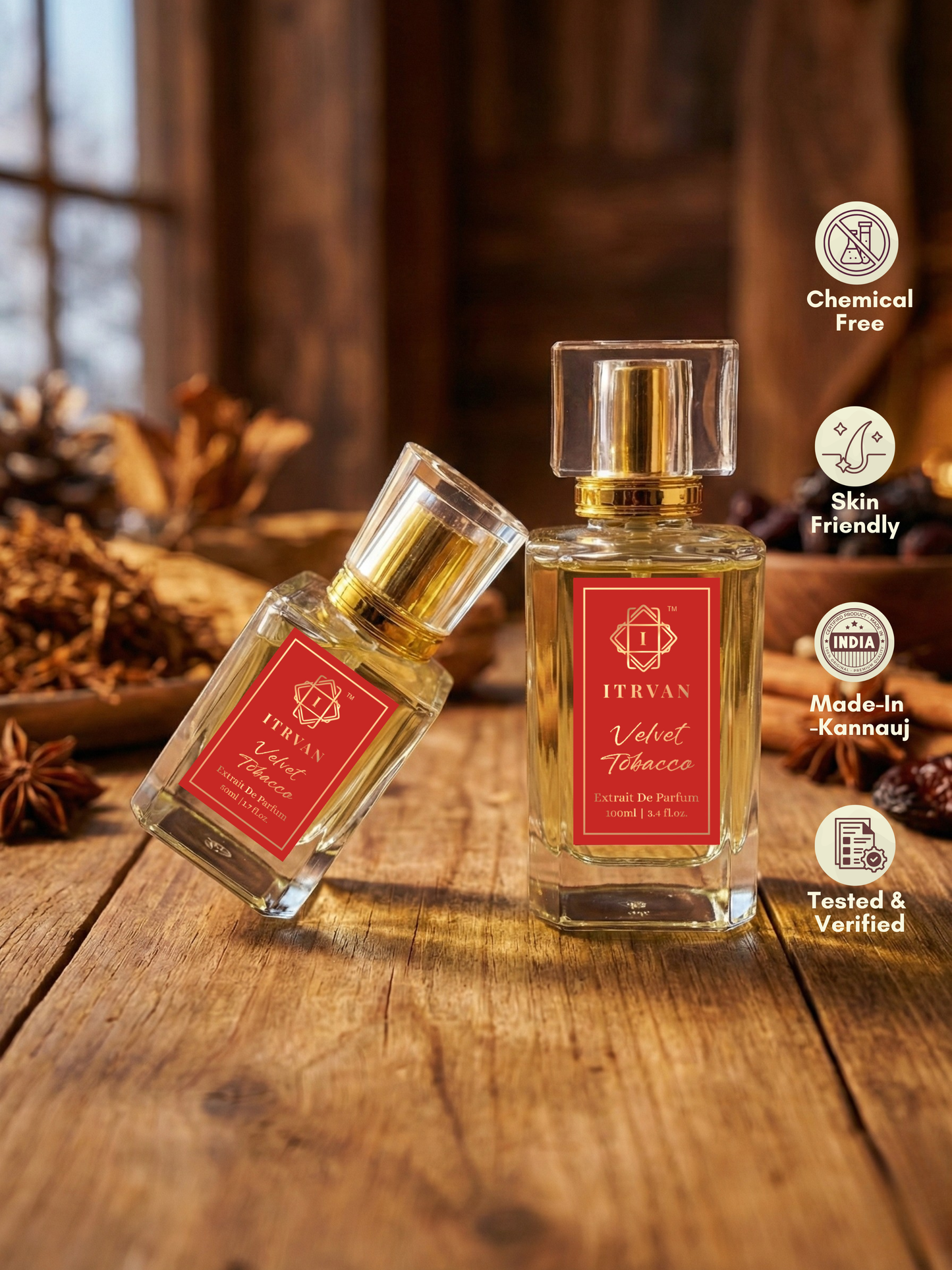 Velvet Tobacco – Extrait De Parfum Itrvan Perfumes