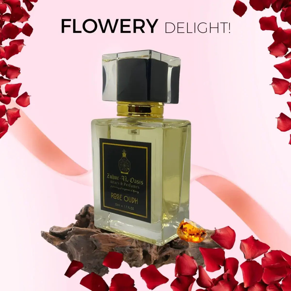 Zuhur AL Oasis Rose Oudh Unisex Perfume