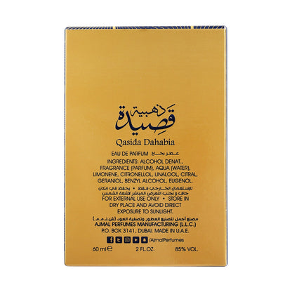 Ajmal Qasida Dahabia Eau De Parfum