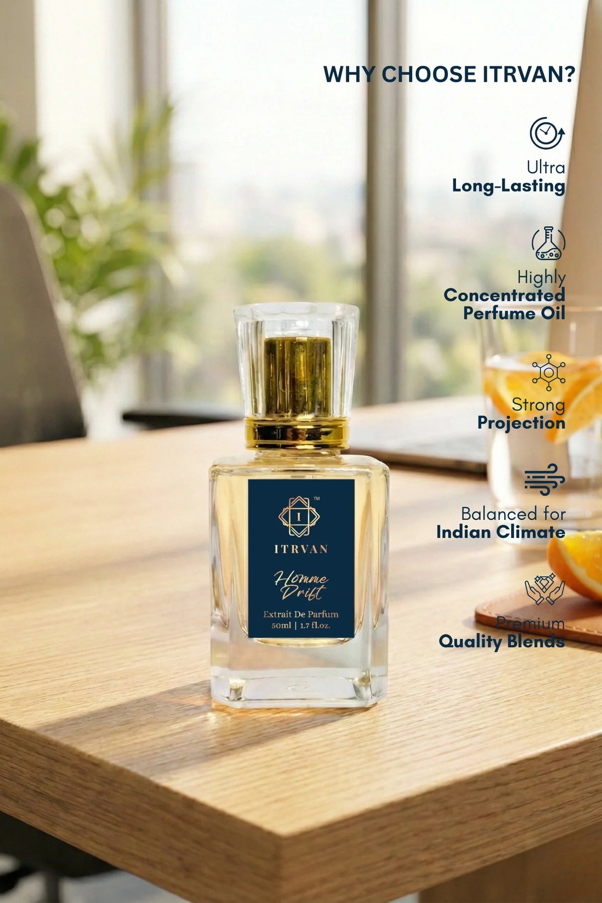 Homme Drift – Extrait De Parfum Itrvan Perfumes