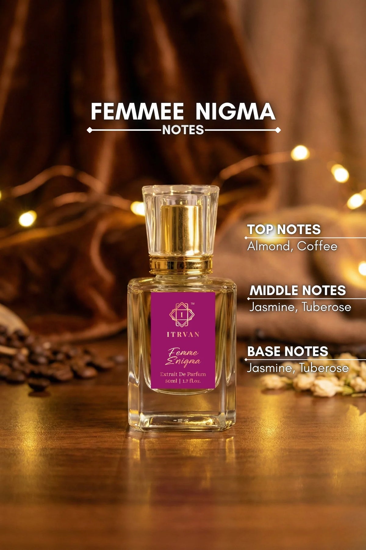 Femme Enigma – Extrait De Parfum Itrvan Perfumes