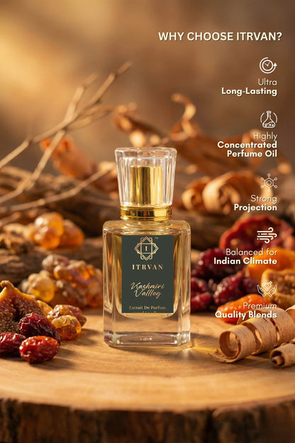 Kashmiri Valley – Extrait De Parfum Itrvan Perfumes