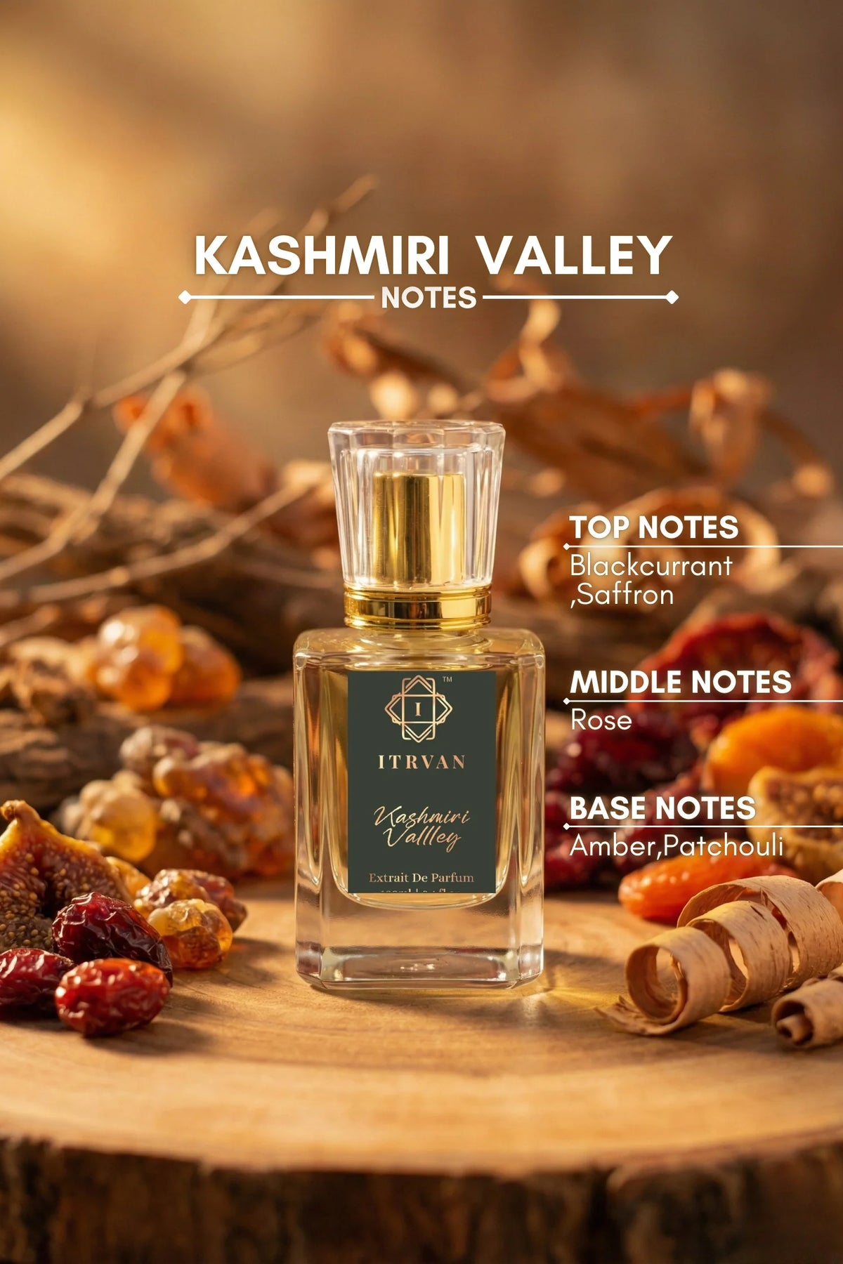 Kashmiri Valley – Extrait De Parfum Itrvan Perfumes
