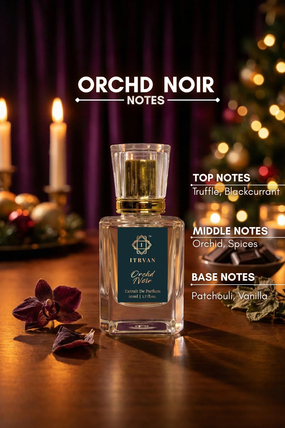 Orchid Noir – Extrait De Parfum Itrvan Perfumes