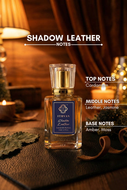 Shadow Leather – Extrait De Parfum Itrvan Perfumes