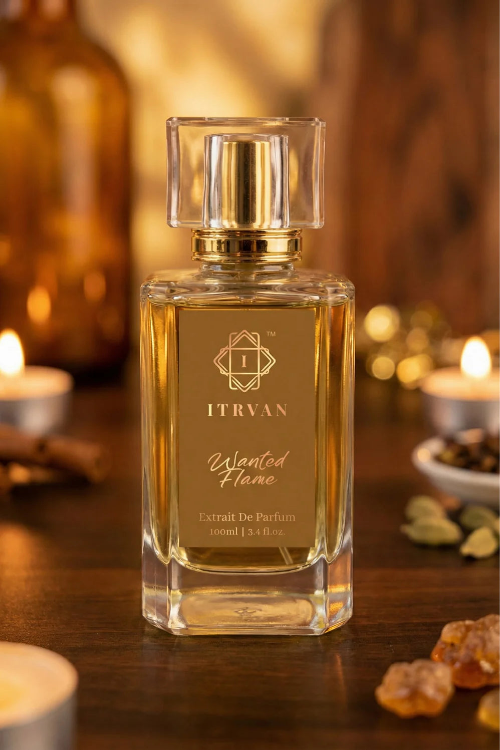 Wanted Flame – Extrait De Parfum Itrvan Perfumes