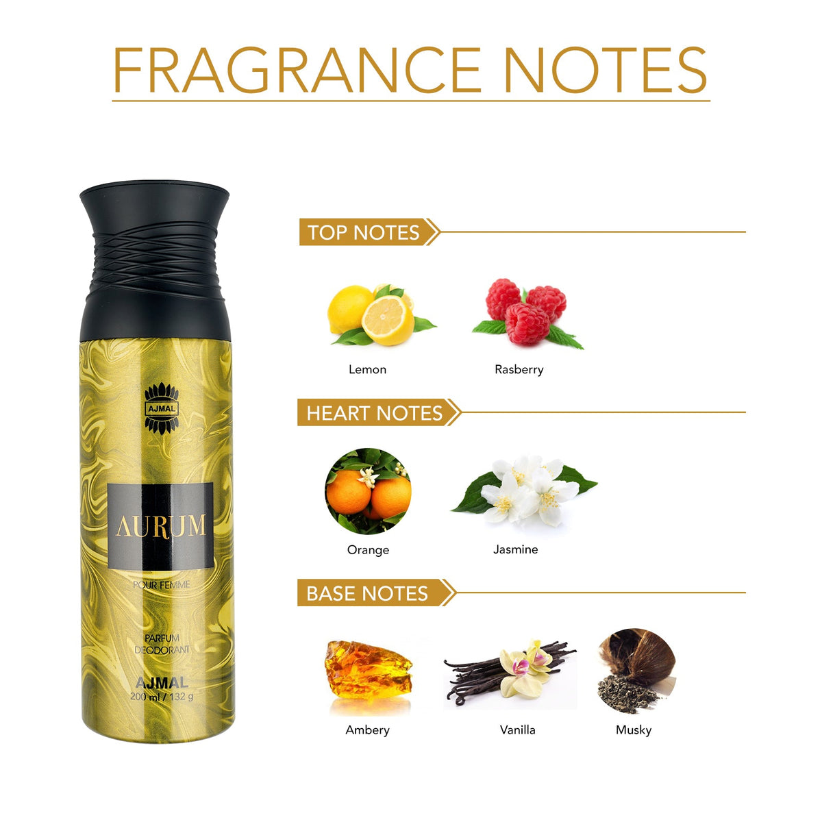 Ajmal Aurum Femme Deodorant