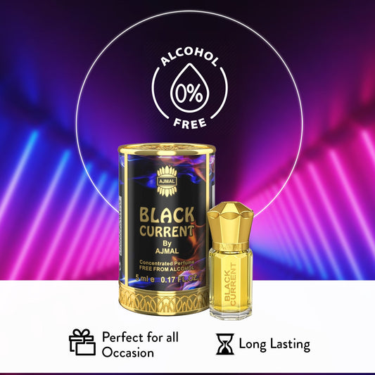 Ajmal Black Current Attar (Concentrated Perfume Oil)