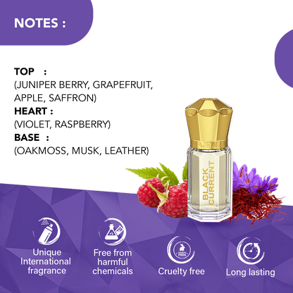 Ajmal Black Current Attar (Concentrated Perfume Oil)