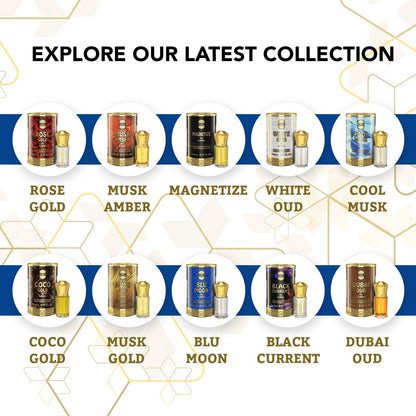 Ajmal Blu Moon Attar (Concentrated Perfume Oil)