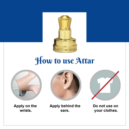 Ajmal Blu Moon Attar (Concentrated Perfume Oil)