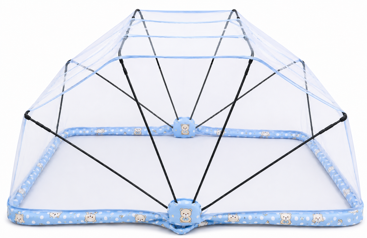 WonderNet Foldable Baby Mosquito Net for Bed – Newborn to 4 Years