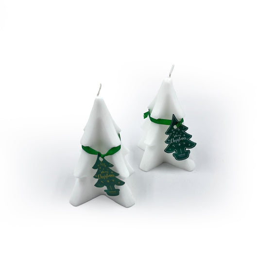 Glass Tree Candle