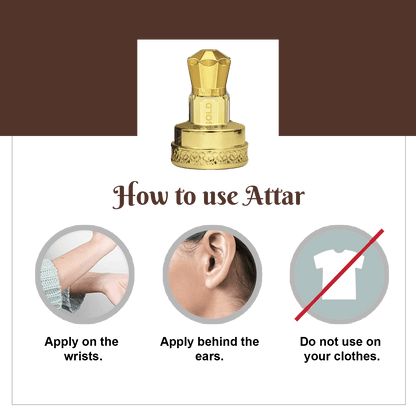 Ajmal Coco Gold Attar (Concentrated Perfume Oil)