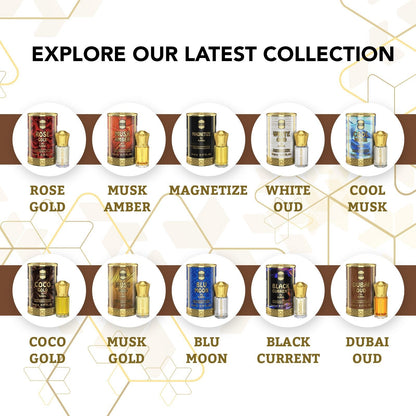 Ajmal Dubai Oud Attar (Concentrated Perfume Oil)