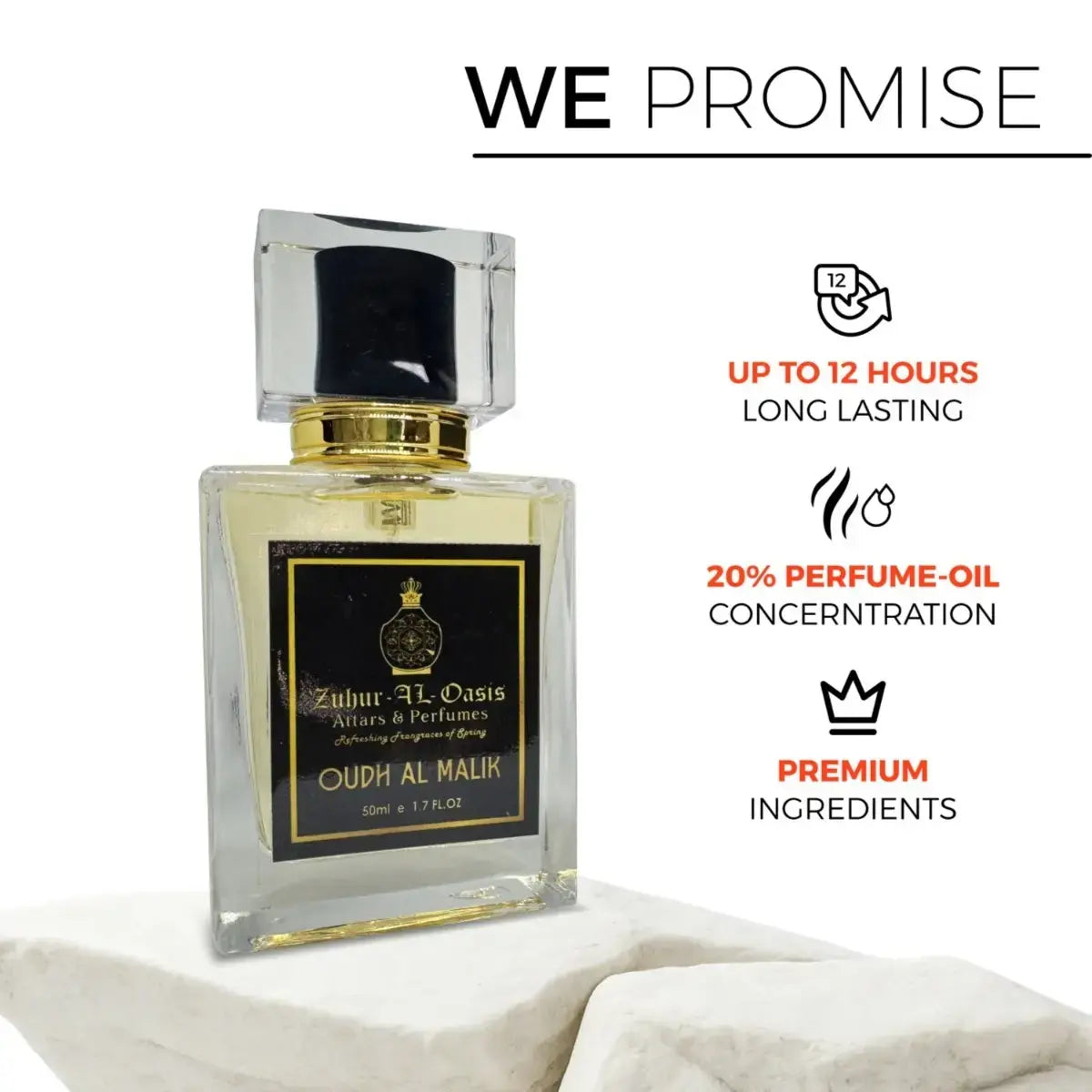 Zuhur AL Oasis Oudh AL Malik Perfume For Men