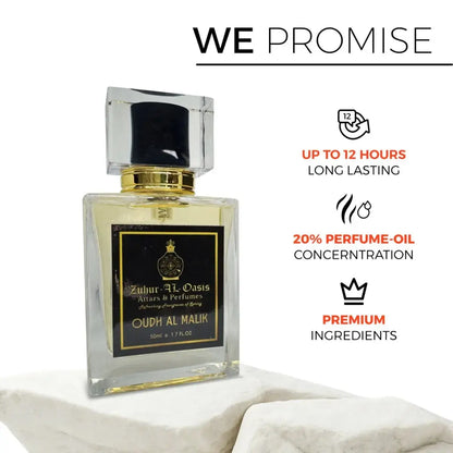 Zuhur AL Oasis Oudh AL Malik Perfume For Men