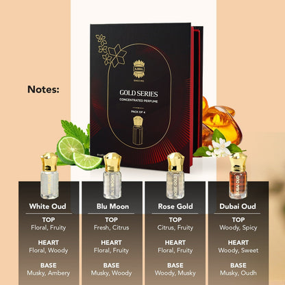 Ajmal Gold Series Perfume Oil Gift Set