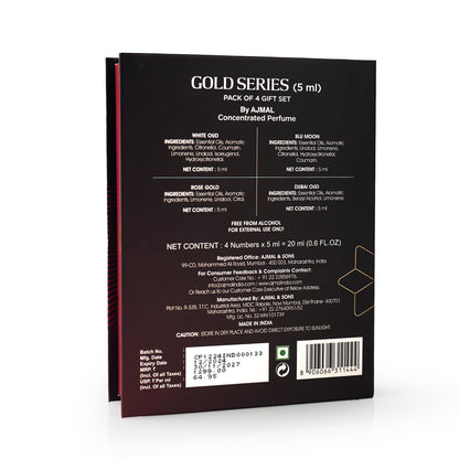 Ajmal Gold Series Perfume Oil Gift Set
