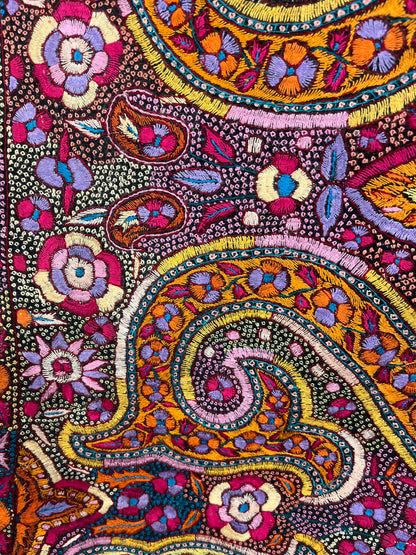 Pashmina Sozni Jamawar Embroidered Shawl