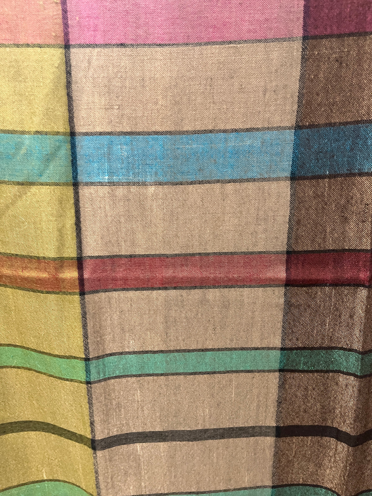 Pashmina Multicolour Designer Handwoven Shawl