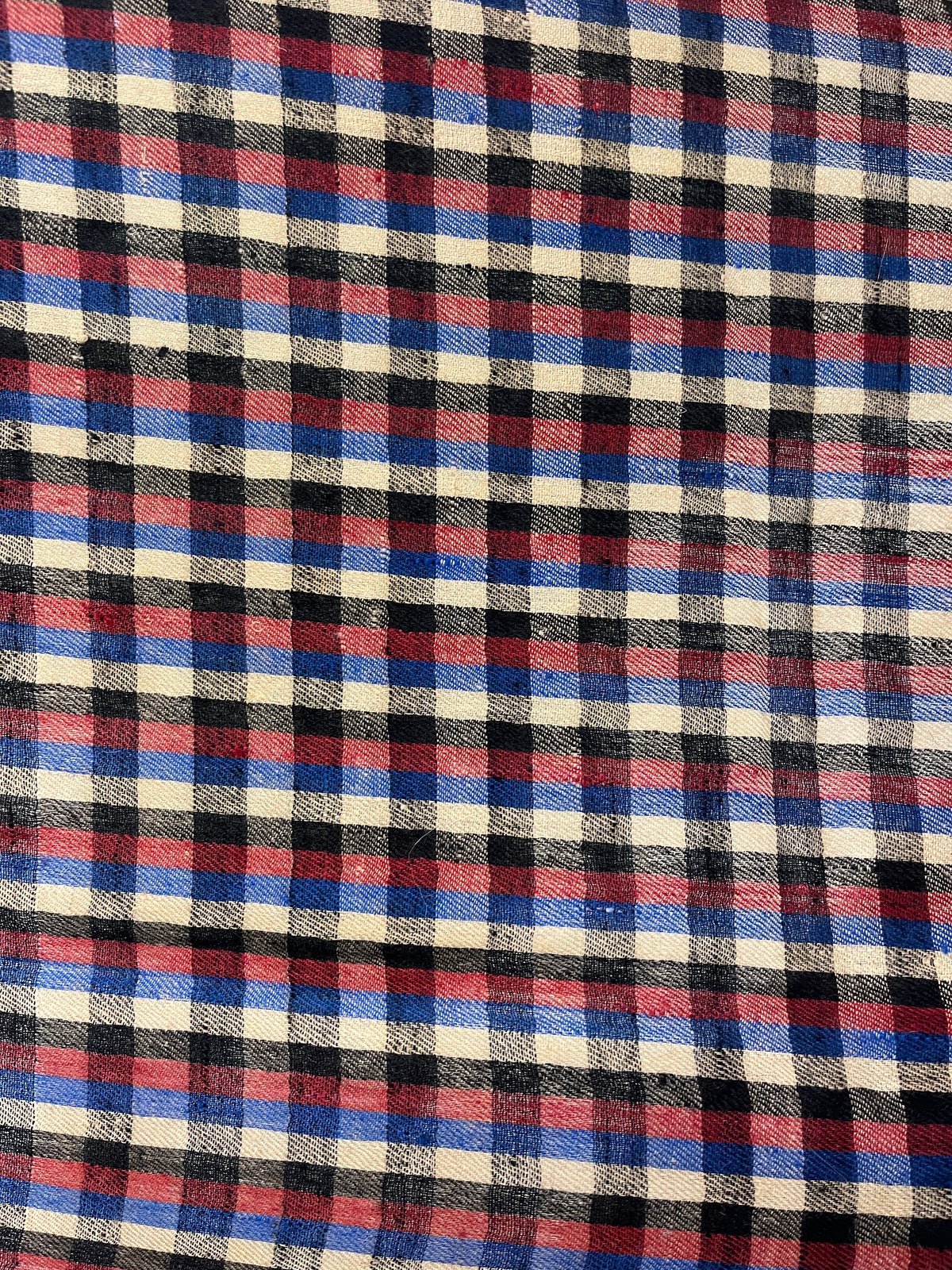 Pashmina Checkered Stole — Classic Weave