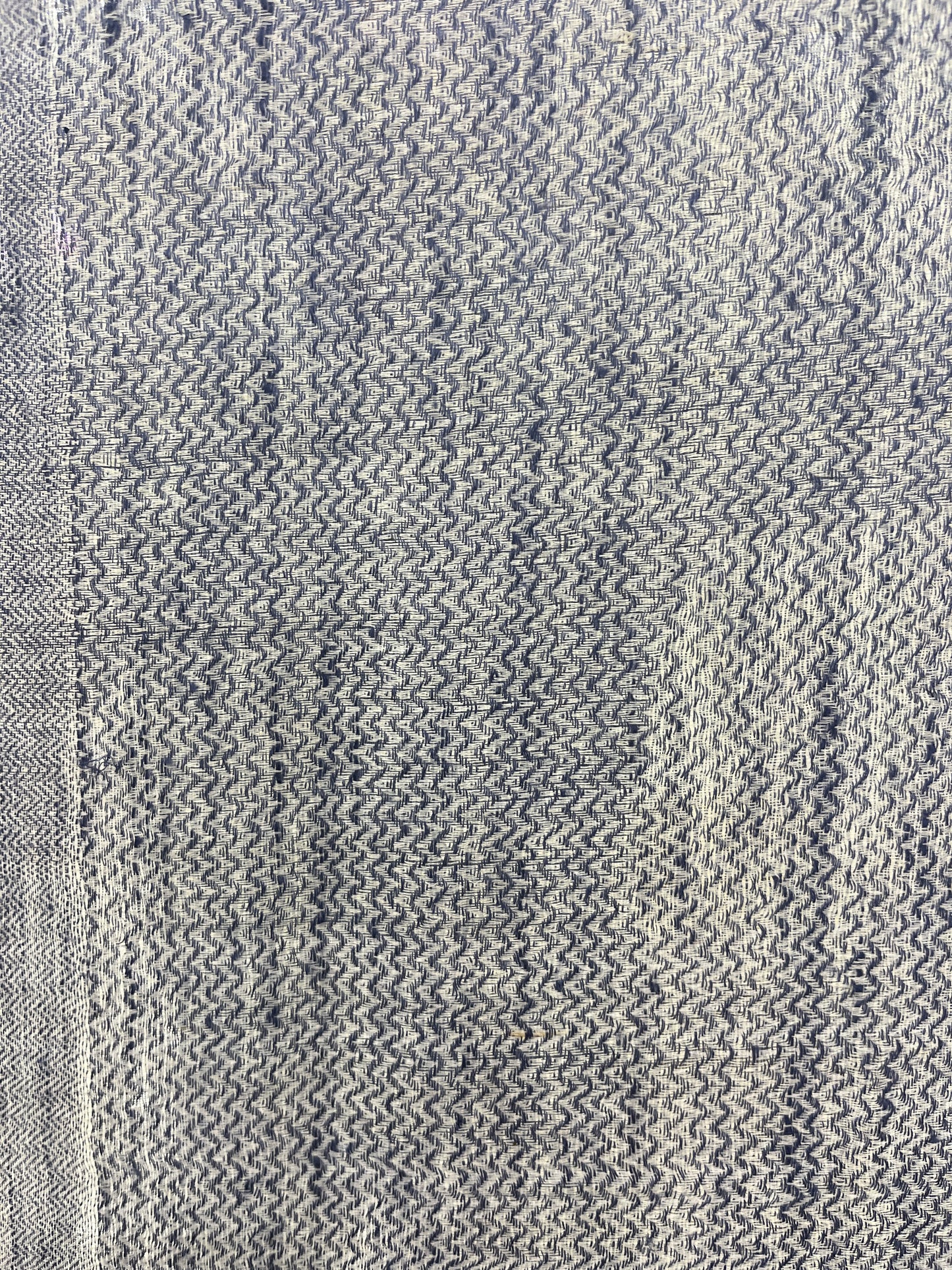 Pashmina Soft Grey Self-Patterned Reversible Shawl — Fishbowl Design
