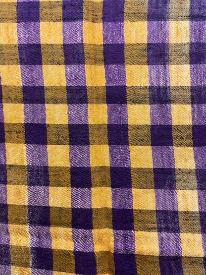 Pashmina Checkered Handwoven Classic Shawl — Heritage