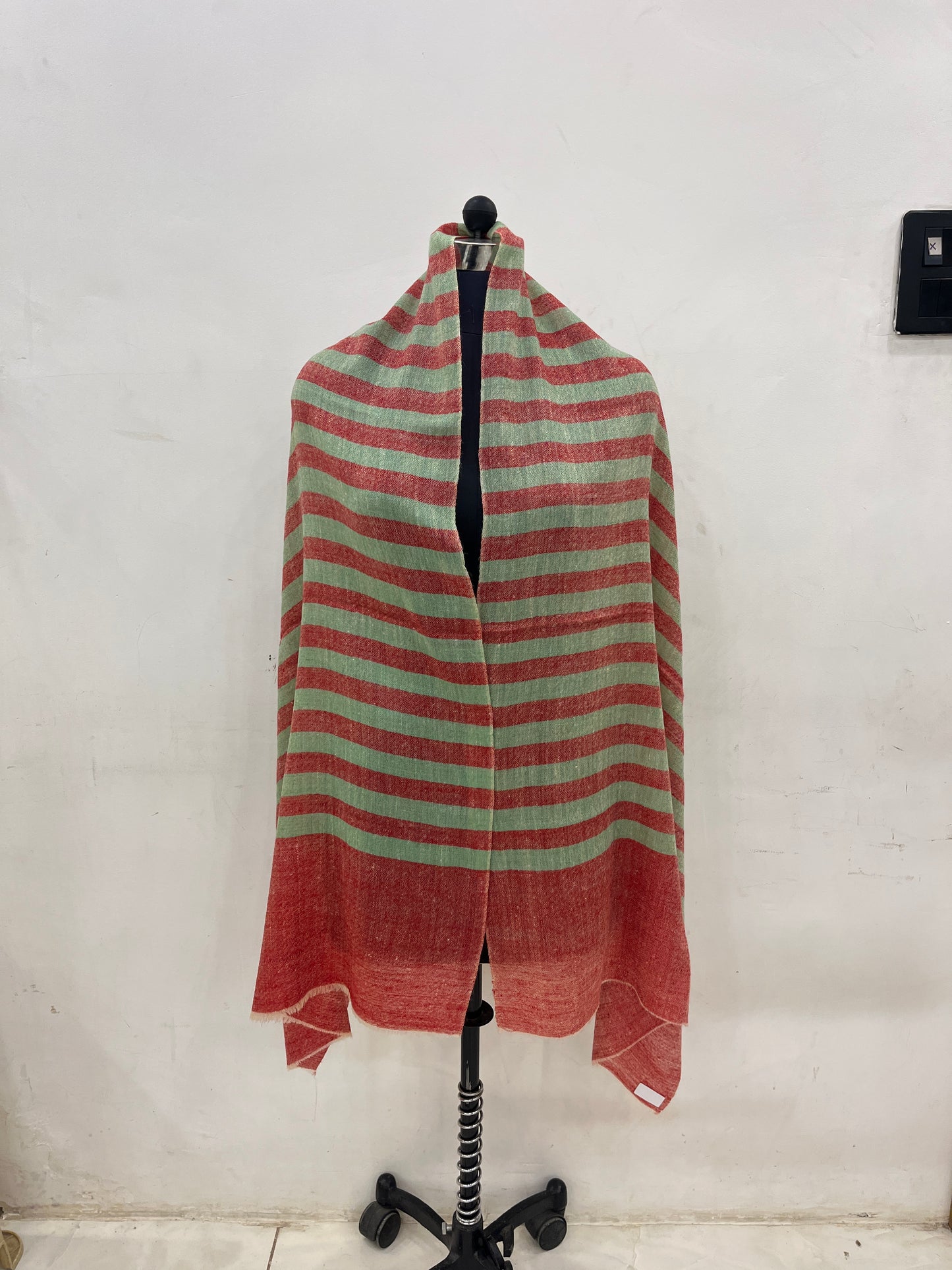 Pashmina Classic Striped Handwoven Shawl — Heritage