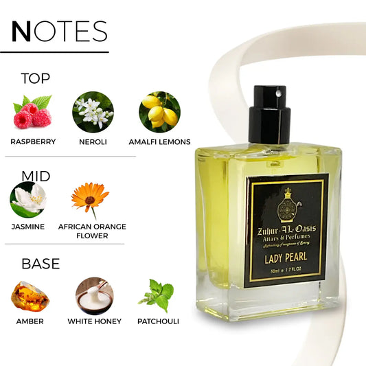 Zuhur AL Oasis Lady Pearl Perfume For Women