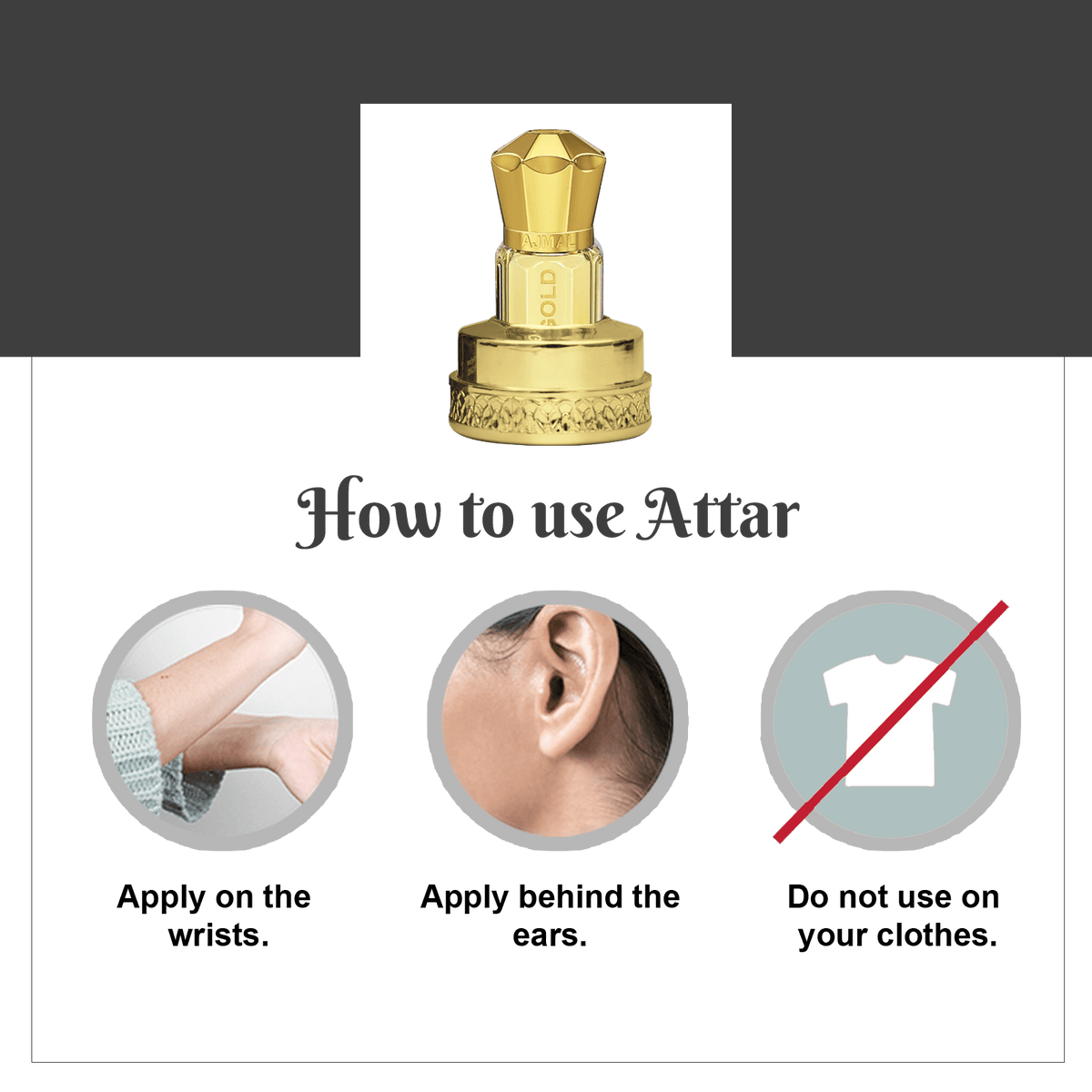 Ajmal Magnetize Attar (Concentrated Perfume Oil)