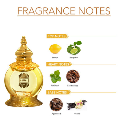Ajmal Mukhallat Al Wafa Attar (Concentrated Perfume Oil)