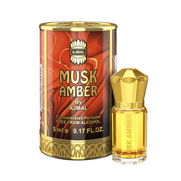 Ajmal Musk Amber Attar (Concentrated Perfume Oil)