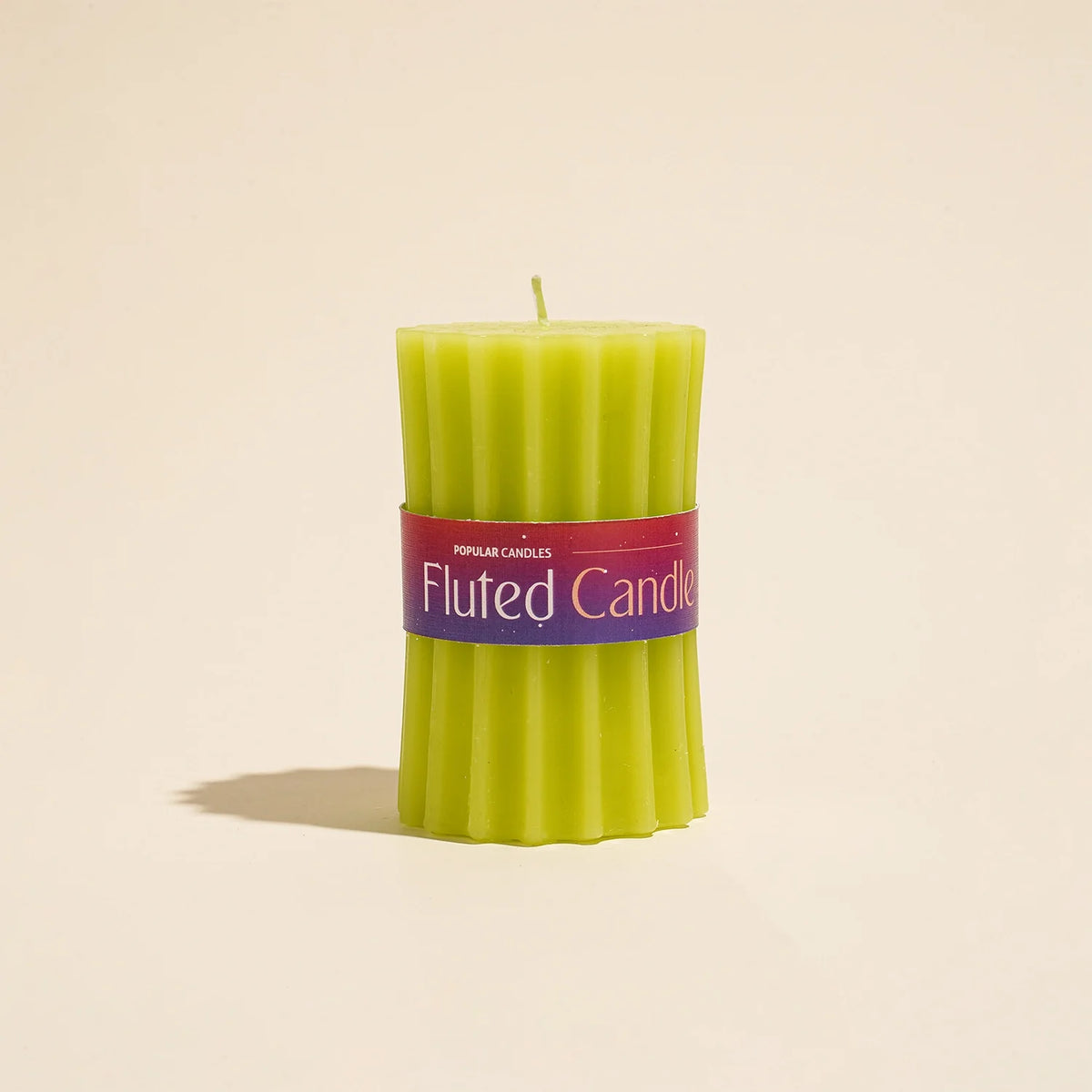 Fluted Candle
