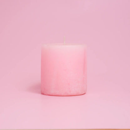 RUSTIC PILLAR CANDLE 2.8*3