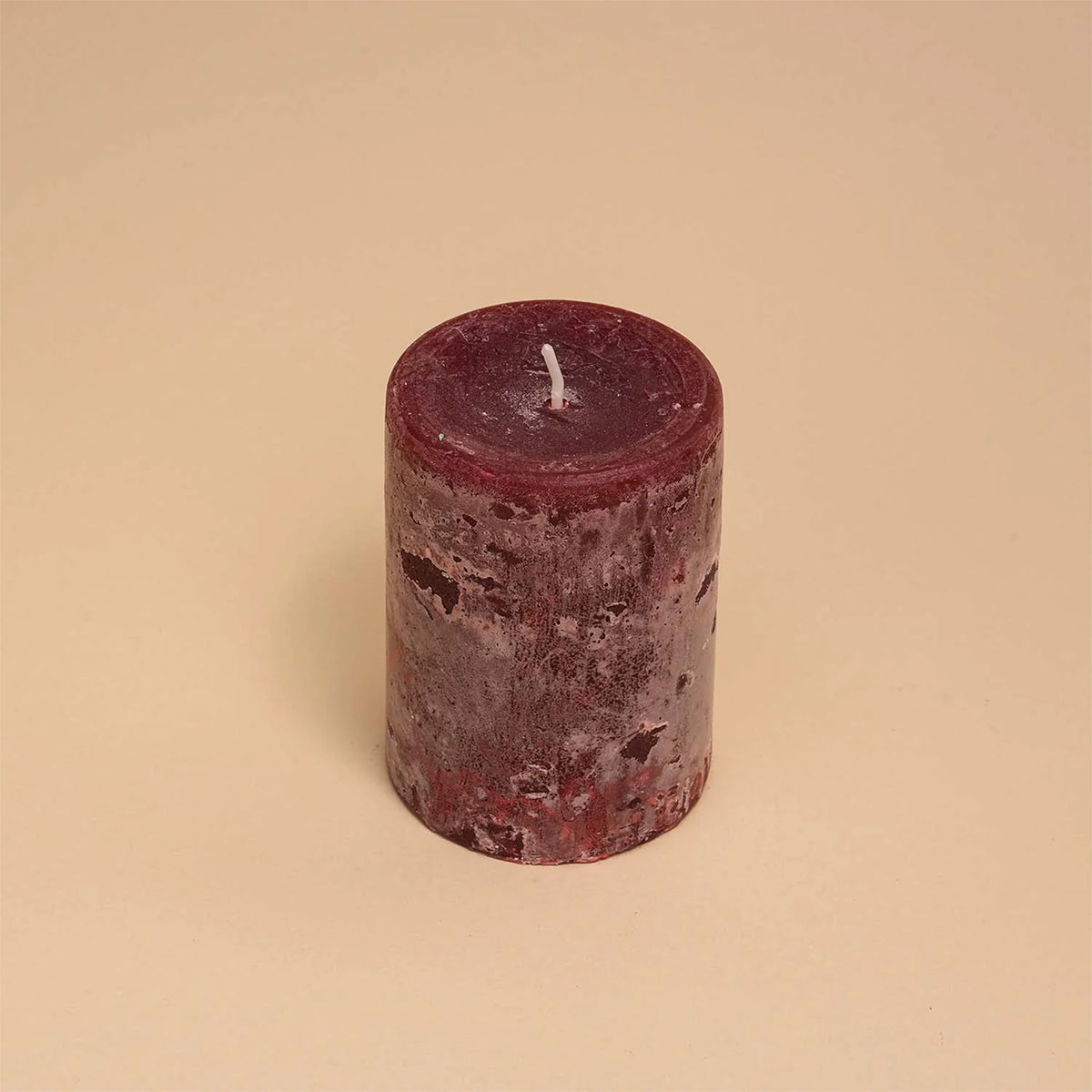 RUSTIC PILLAR CANDLE 2.8*4