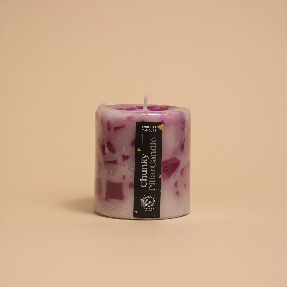 CHUNKY PILLAR CANDLE 2.8*3