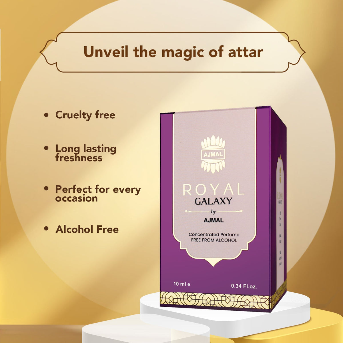Ajmal Royal Galaxy Attar (Concentrated Perfume Oil)
