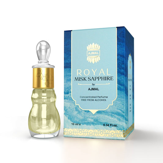 Ajmal Royal Misk Sapphire Attar (Concentrated Perfume Oil)