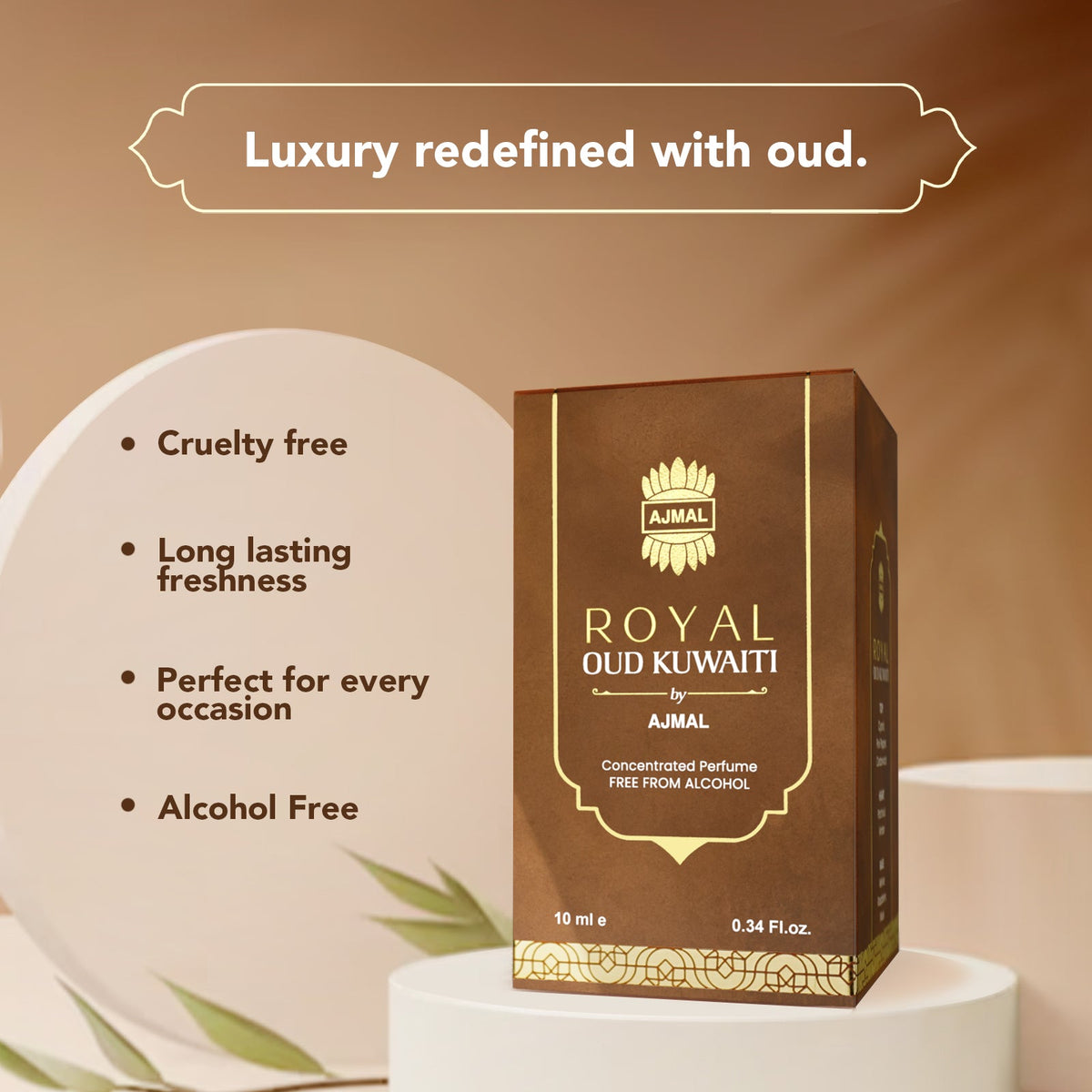 Ajmal Royal Oud Kuwaiti Attar (Concentrated Perfume Oil)