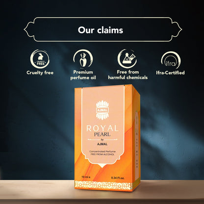 Ajmal Royal Pearl Attar (Concentrated Perfume Oil)